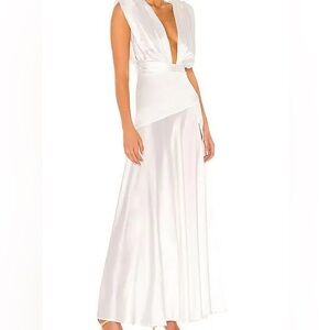 BRONX BANCO REMI SILK BLEND WEDDING GOWN